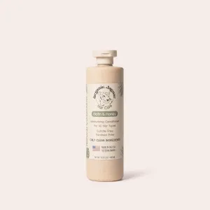 Natural Conditioner for Hair Care, Sulfate Free Conditioner with Vitamin E, Castor, Argan and Almond Oil, Rosemary and Peppermint Scent, Dry to Color Treated to All Hair, 13.5 fl oz