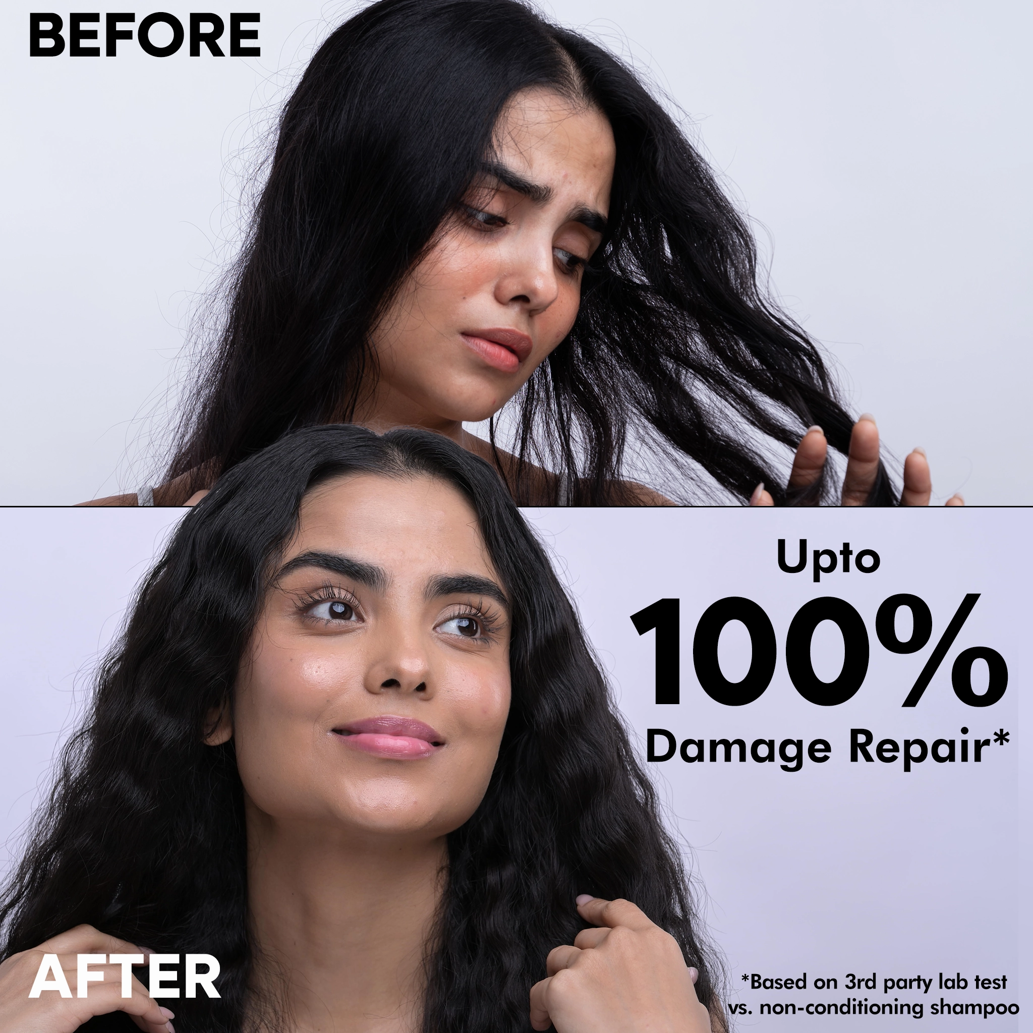 Naturali Damage Repair Conditioner for Split Ends & Breakage with Avocado & Moringa Oil
