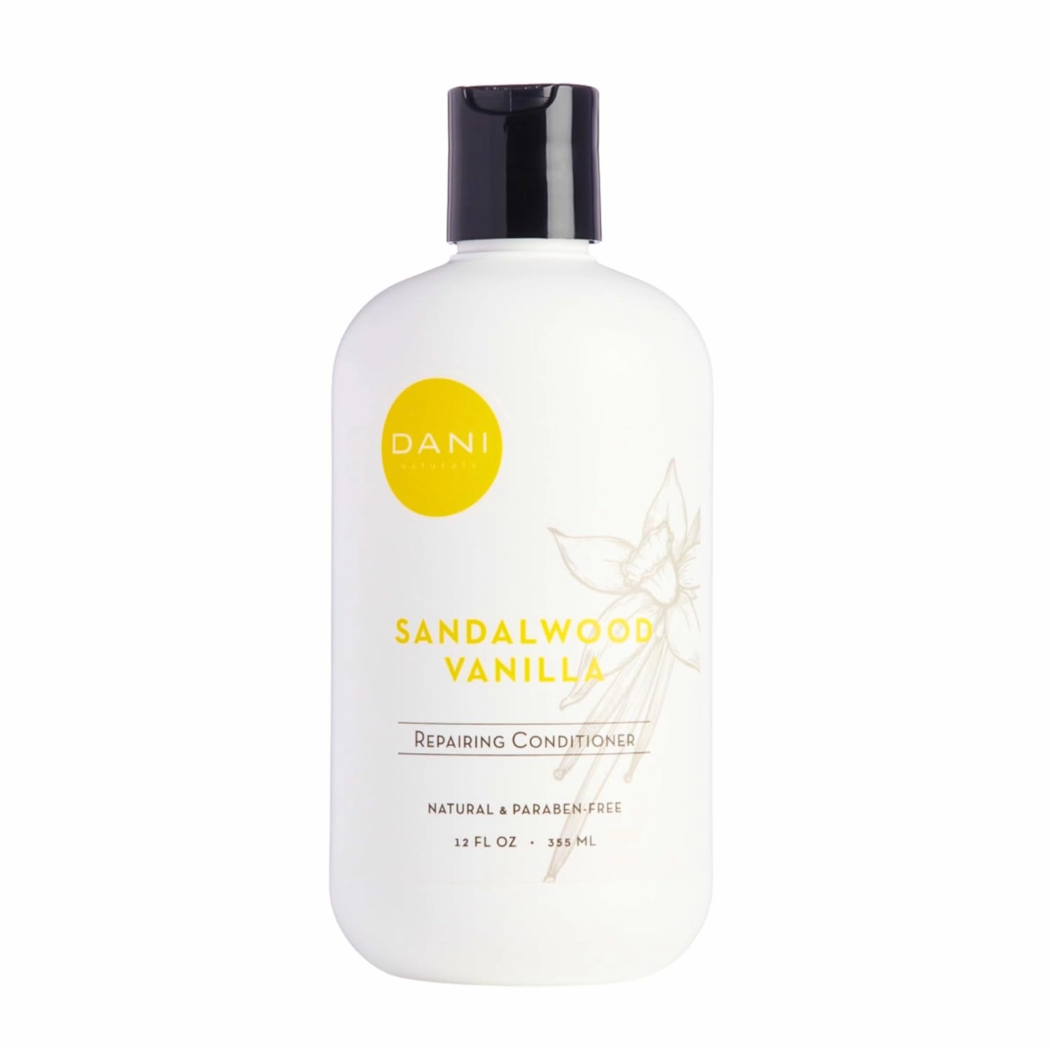 Naturals Conditioner – Sandalwood Vanilla, Strengthening & Thickening for Fuller-Looking Hair, Lightweight & Hydrating, Vegan & Color-Safe, 12 oz