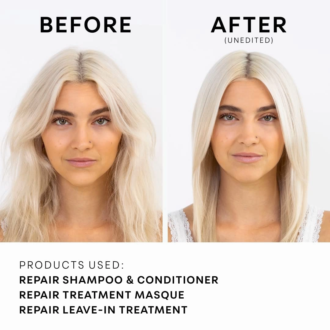 NATURELAB. TOKYO Perfect Repair Conditioner: Eco-Friendly Refill Pouch: Moisturizing Conditioner to Replenish and Restore Damaged, Color Treated Hair and Strengthen New Hair I 22.9 FL OZ / 680ml