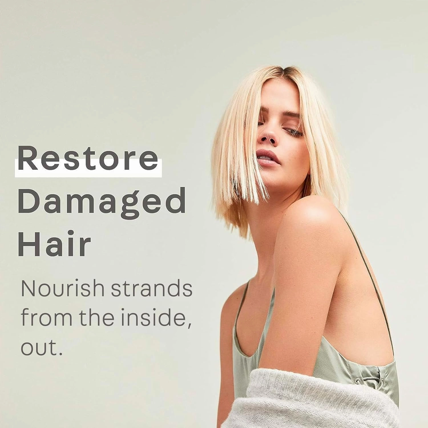 NATURELAB. TOKYO Perfect Repair Conditioner: Moisturizing Conditioner to Replenish and Restore Damaged, Color Treated Hair and Strengthen New Hair I 11.5 FL OZ / 340ml