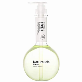 NATURELAB. TOKYO Perfect Repair Shampoo - Moisturizing Shampoo to Help Revitalize Damaged, Color-Treated Hair with Bamboo Stem Cells, Keratin, Argan   Prickly Pear Oil - (11.5 fl oz/340 ml)