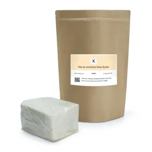 New Pure African White Ivory Shea Butter 5Lbs Premium 100% Natural Virgin RAW Organic Grade A Unrefined Ghana Skin Beauty Care Face Body Hair Scalp Non GMO Natural Karite Organics