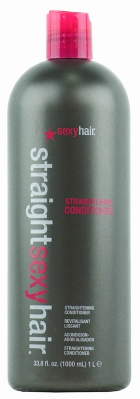 NEW Sexy Hair Concepts Straight Sexy Hair Straightening Conditioner - 1000ml/33.8oz