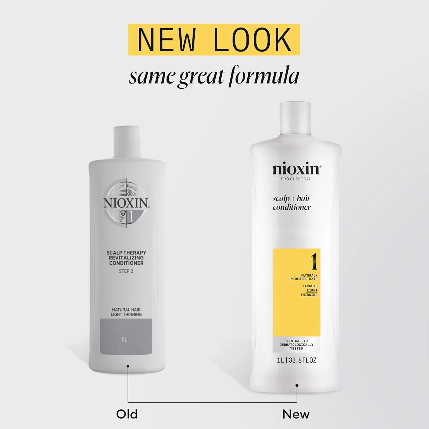 Nioxin System 1 Scalp   Hair Thickening Conditioner for Natural Hair with Light Thinning | Strengthen Against Breakage with Niacinamide & Biotin | Refreshed Scalp with Healthy Shine