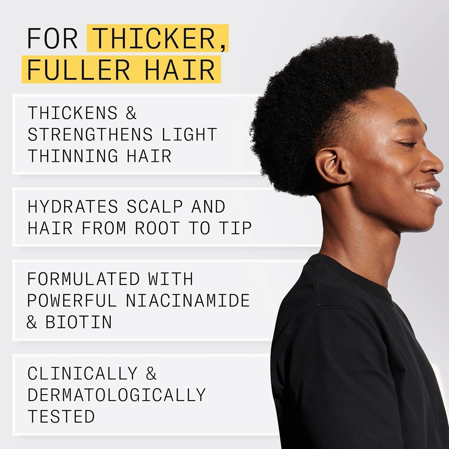 Nioxin System 1 Scalp   Hair Thickening Conditioner for Natural Hair with Light Thinning | Strengthen Against Breakage with Niacinamide & Biotin | Refreshed Scalp with Healthy Shine