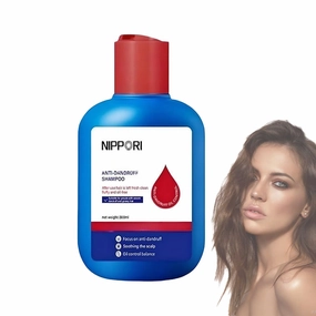Nipori Shampoo, Hair Care Shampoo Oil Control Refreshing Anti-Dandruff Cleansing, Nippori Anti-Dandruff, Nipori Conditioner (1pcs)