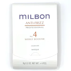 No.4 Weekly Booster Anti-frizz Treatment 4 Count, 0.3oz Each