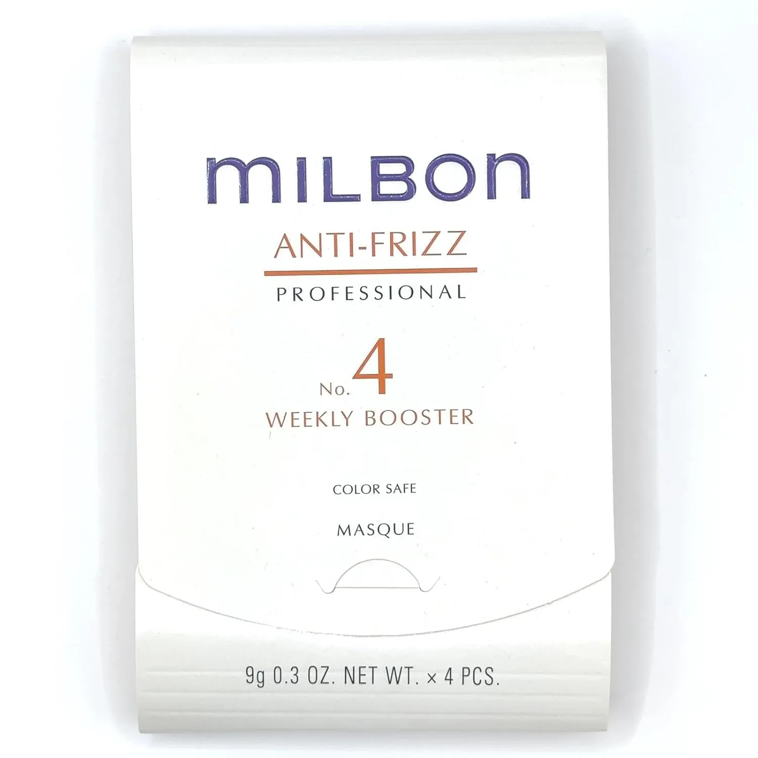 No.4 Weekly Booster Anti-frizz Treatment 4 Count, 0.3oz Each