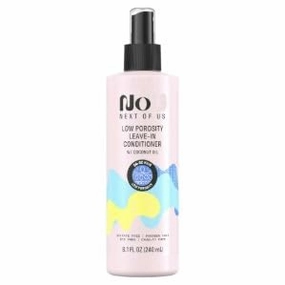 NO.U Low Porosity Leave-in Conditioner for Curly and Coily Hair, 8.1 fl oz