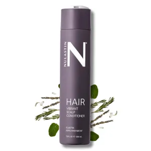 NULASTIN Vibrant Scalp Conditioner - Volumizing Hair Conditioner for Women & Men - Reduce Frizz & Breakage - Enhance Shine - Clinically Tested & Color-Safe - Silicone-Free & Vegan (10 Fl Oz)