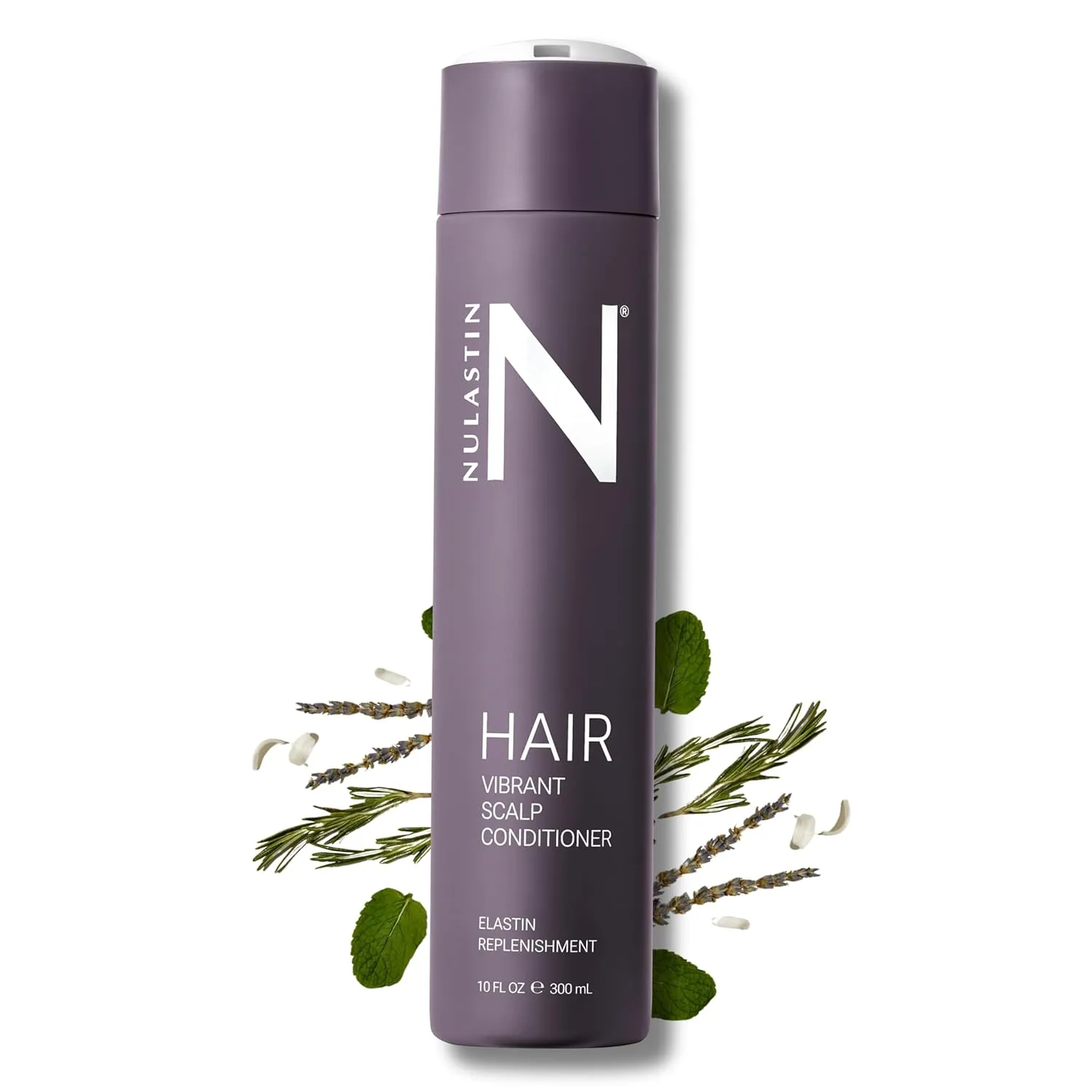 NULASTIN Vibrant Scalp Conditioner - Volumizing Hair Conditioner for Women & Men - Reduce Frizz & Breakage - Enhance Shine - Clinically Tested & Color-Safe - Silicone-Free & Vegan (10 Fl Oz)