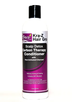 NZURI Kra-Z Hair Gro Scalp Detox Carbon Therapy Conditioner 12oz