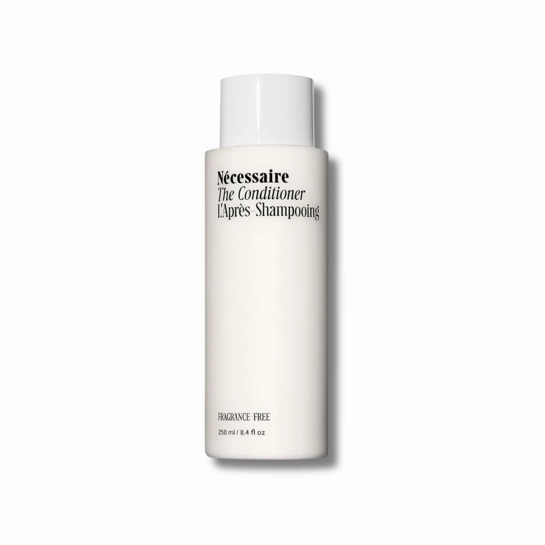 Nécessaire The Conditioner. Hyaluronic Acid   Vitamin B Complex. Fragrance-Free. Approved by the National Eczema Association.