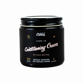 O'Douds Conditioning Cream - Natural Hair Styling Cream & Leave-In Conditioner with Light Hold & Medium Shine - Shea Butter, Aloe Vera & Castor Oil - Mandarin & Vanilla Scent, 4 oz.