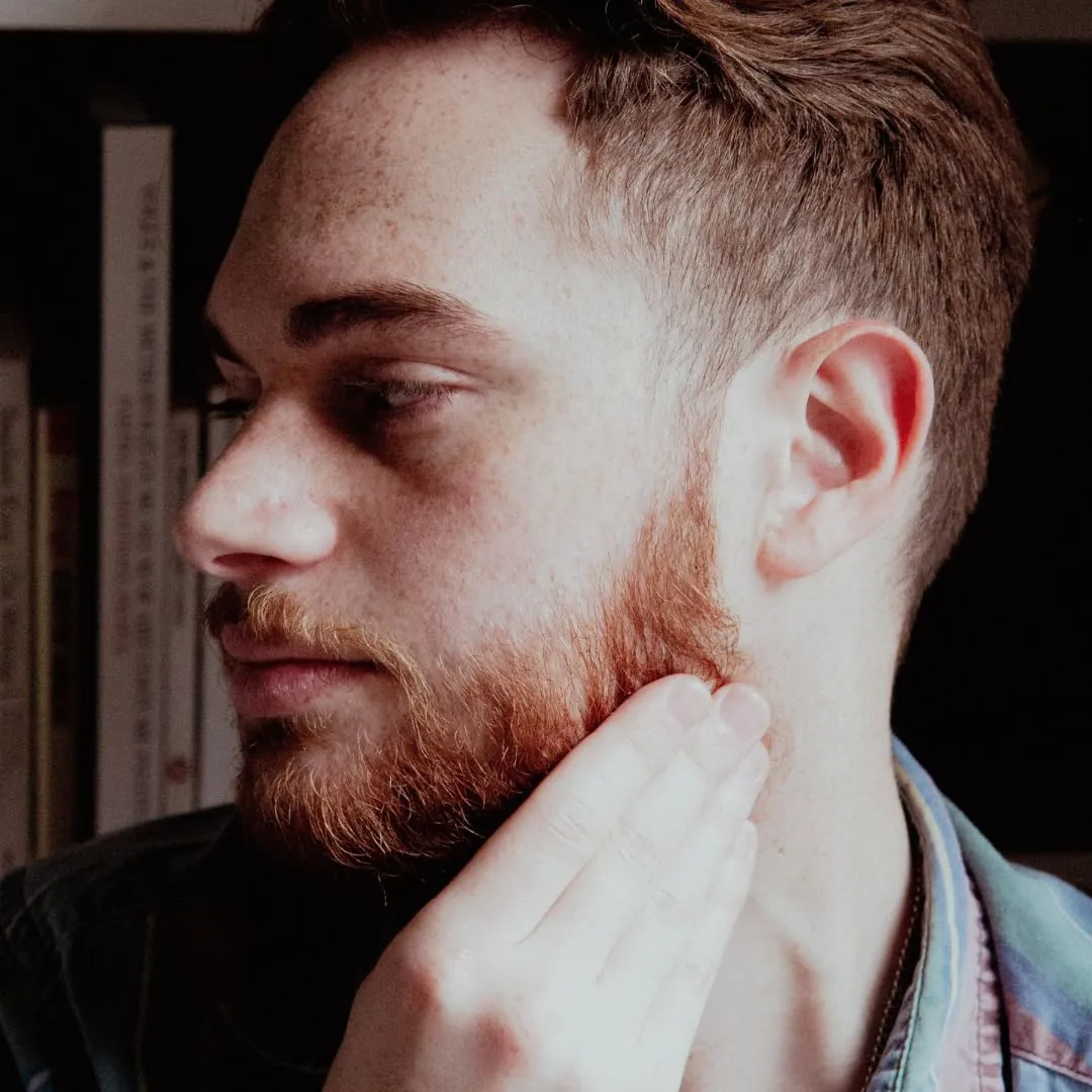 O'Douds Natural Beard Balm - Beard Conditioner & Softener - Plant-Based Grooming that Moisturizes, Conditions & Tames Facial Hair - Oakmoss & Cedar, 2oz.