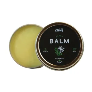 O'Douds Natural Beard Balm - Beard Conditioner & Softener - Plant-Based Grooming that Moisturizes, Conditions & Tames Facial Hair - Oakmoss & Cedar, 2oz.