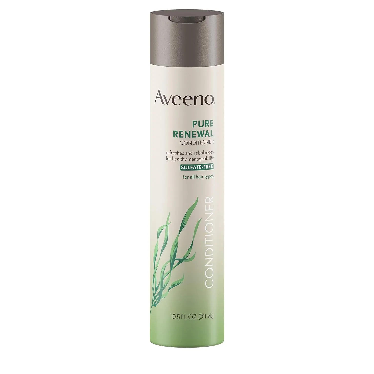 OGX Aveeno Pure Renewal Hair Conditioner Moisturizing Conditioner with Seaweed Extract SulfateFree Formula, 21 Fl Oz, (Pack of 2)