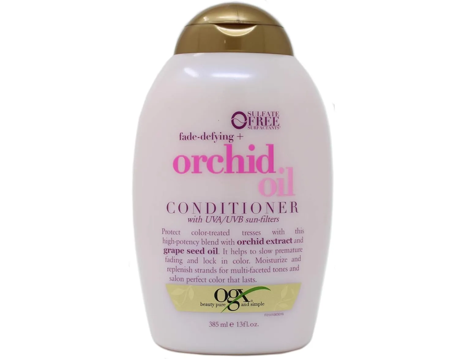 OGX Fade-Defying Orchid Oil Conditioner with UVA/UVB Sun Filters, 13 Ounces