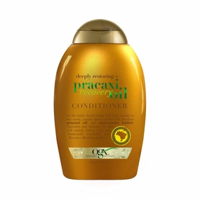 OGX Deeply Restoring   Pracaxi Recovery Oil AntiFrizz Conditioner with Murumuru Butter to Intensely Hydrate Curly Wavy Hair SulfateFree Surfactants for ColorTreated Hair, 13 Fl Oz