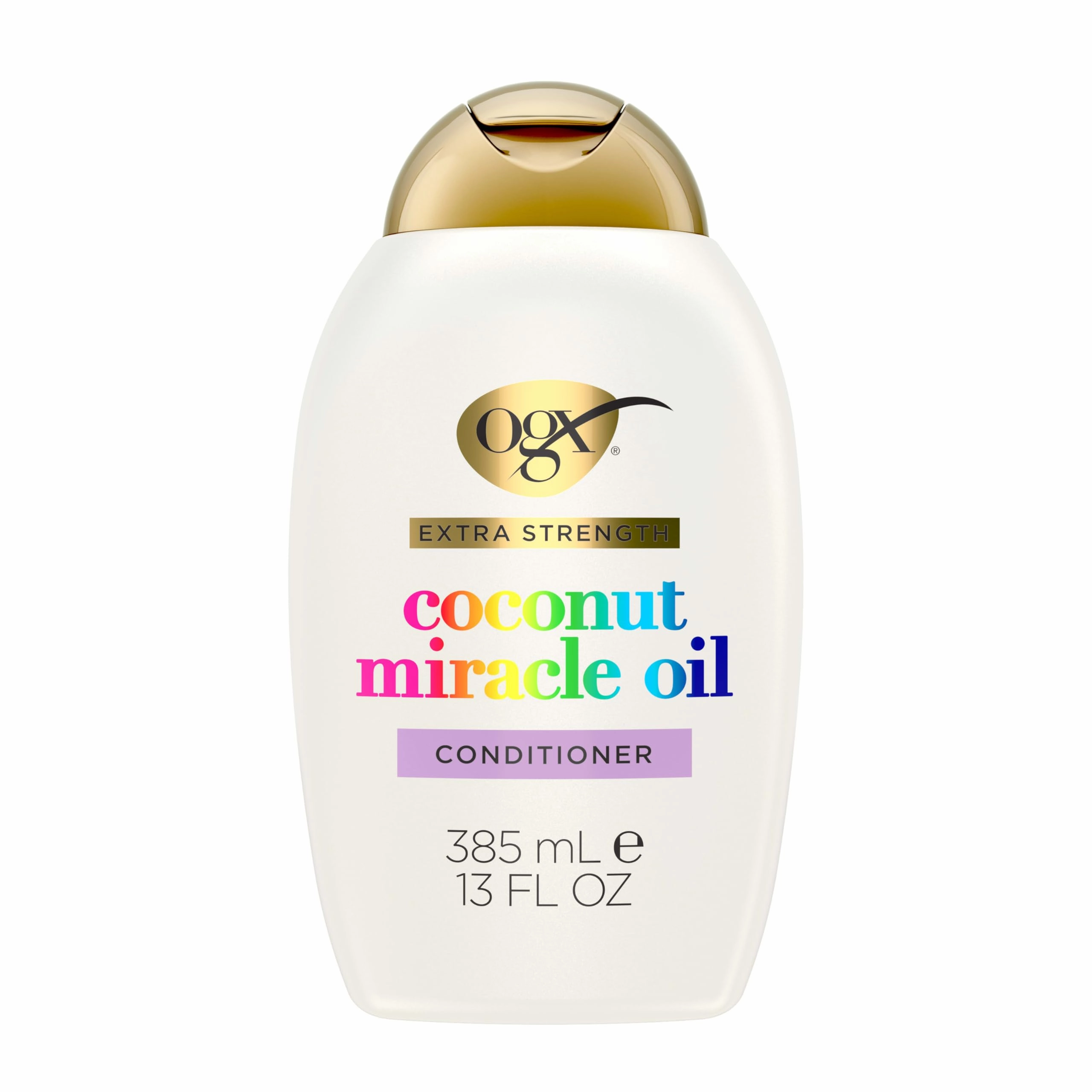 OGX Extra Strength Damage Remedy   Coconut Miracle Oil Conditioner for Dry, Frizzy or Coarse Hair, Paraben-Free, Sulfate-Free Surfactants, 13 Fl Oz