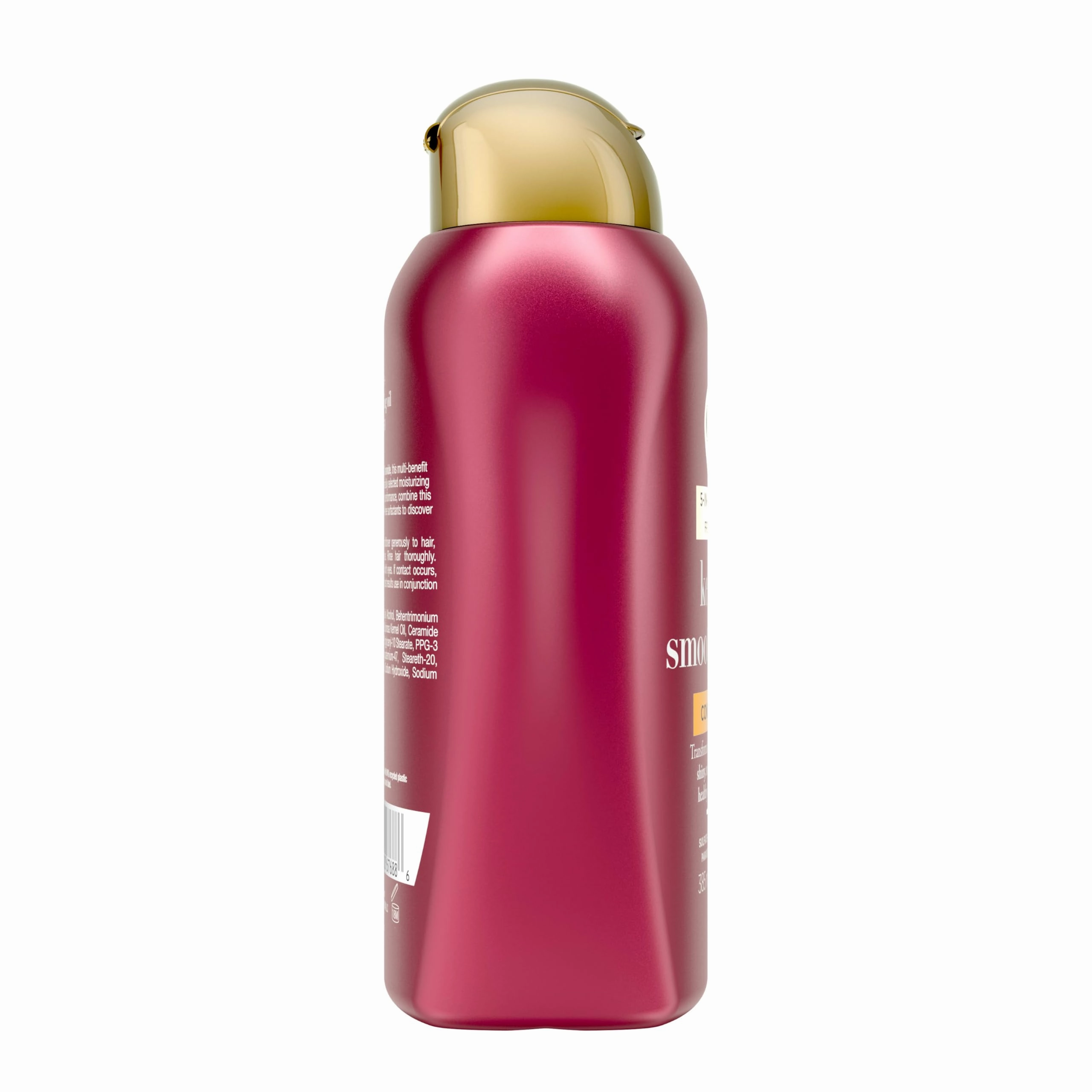 OGX Frizz-Free   Keratin Smoothing Oil Conditioner, 5 in 1, for Frizzy Hair, Shiny Hair, 13 Fl Oz