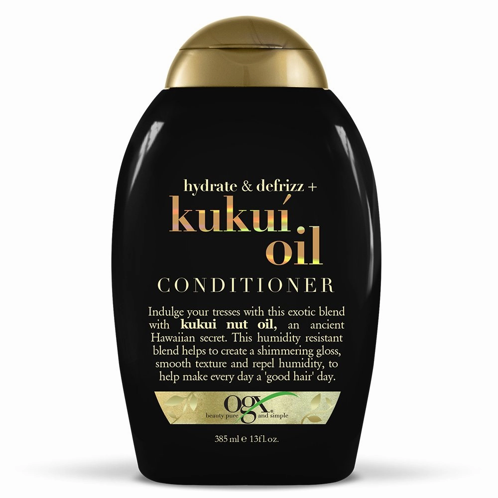 OGX Kukui Oil Conditioner, Hydrate & Defrizz, 13 Ounces