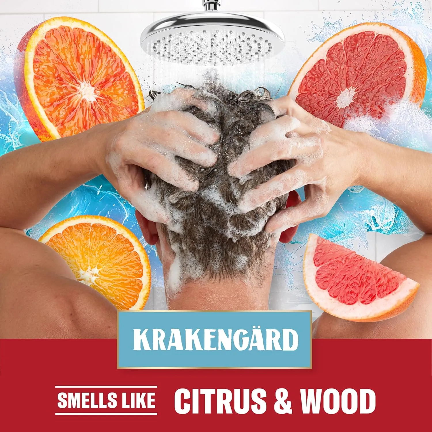 Old Spice Krakengard 2in1 Shampoo and Conditioner for Men, 13.5 fl oz (Pack of 6)