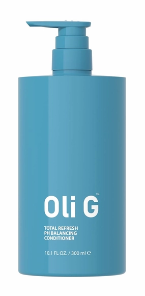 Oli G Total Refresh PH Balancing Conditioner 10 fl oz. - Gentle Daily Use Conditioner | For All hair types | Improve Shine | Maintain Health & Strength