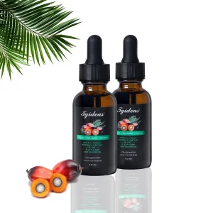 Organic Hair Growth - Rosemary & Batana Oil for Scalp & Hair Strengthening - All Hair Types Treatment Oil - Eyebrow & Eyelash Nourishing - 2 Packs