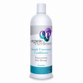 Organic Excellence Sulfate Free Conditioner - Fragrance, Gluten, Paraben Free, Color Safe. Organic Herb Extracts and Oils, Natural Hair Care for the Whole Family, 16 fl ounces (473 ml)