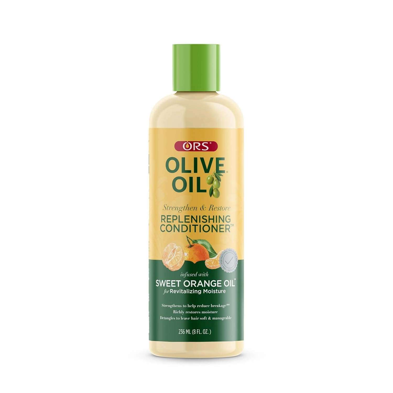 ORS Olive Oil Strengthen & Restore Replenishing Conditioner Orange Oil 8 Ounces (2)