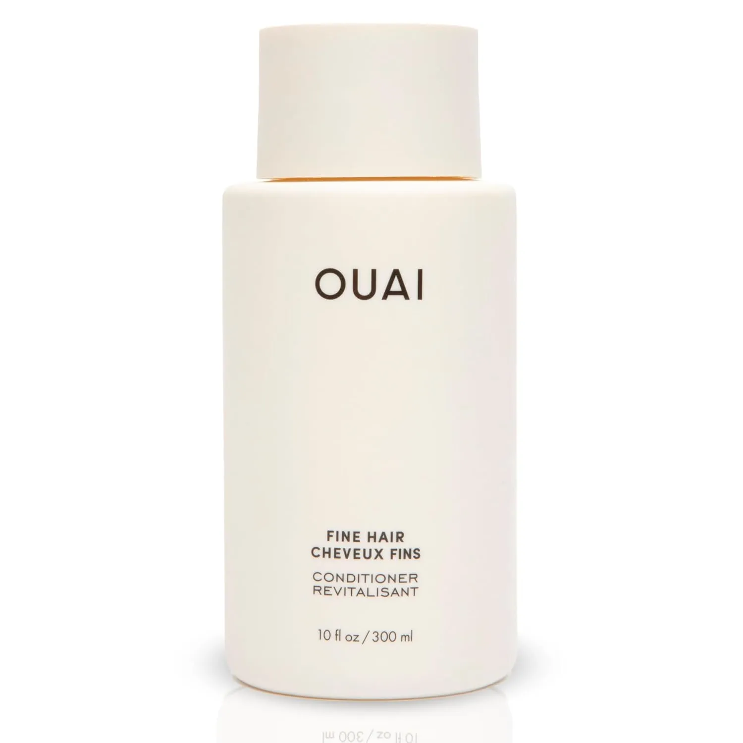 OUAI Fine Hair Conditioner - Volumizing Conditioner for Fine Hair Made with Keratin, Biotin and Chia Seed Oil - Adds Softness, Bounce and Volume - Free from Parabens, Sulfates, and Phthalates (10 Oz)