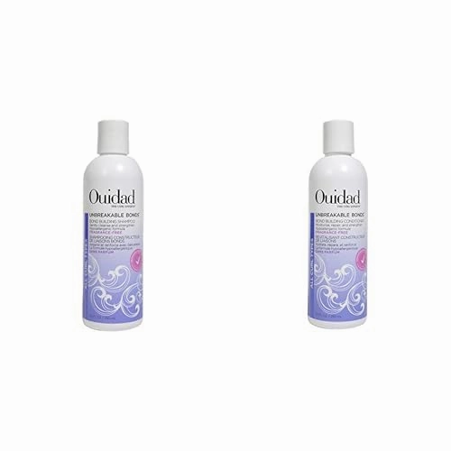Ouidad Unbreakable Bonds Bond Building Shampoo & Conditioner Set for Curly Hair - Fragrance Free - 8.5 oz Each