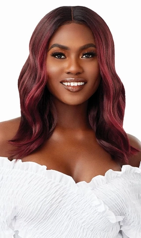 Outre EveryWear Synthetic HD Lace Front Wig - EVERY 8 (DRFF2/2730)