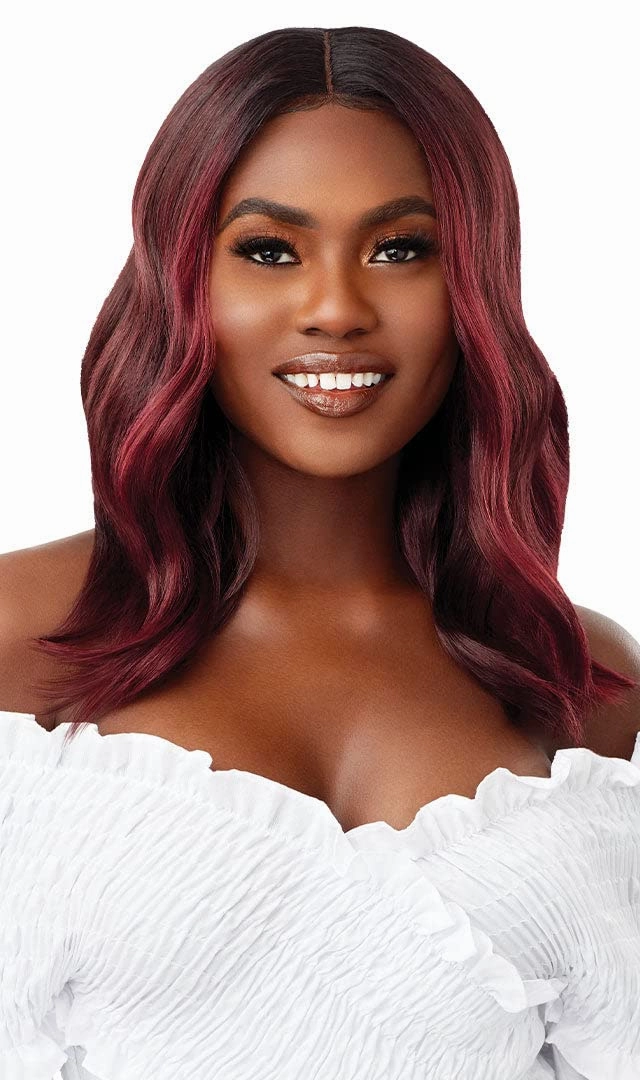 Outre EveryWear Synthetic HD Lace Front Wig - EVERY 8 (DRFF2/2730)