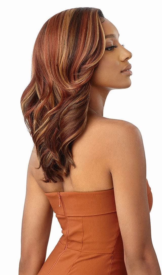 Outre Meltd Hairline Lace Front Wig HD Transparent Redesigned ComfortFit Ear Contour AMANDA (DR/ALMSP)