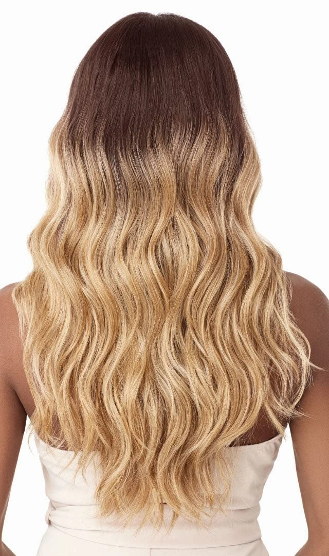 Outre Synthetic I-Part Swiss Lace Front Wig STEVIE (DRFF4/CHAM)