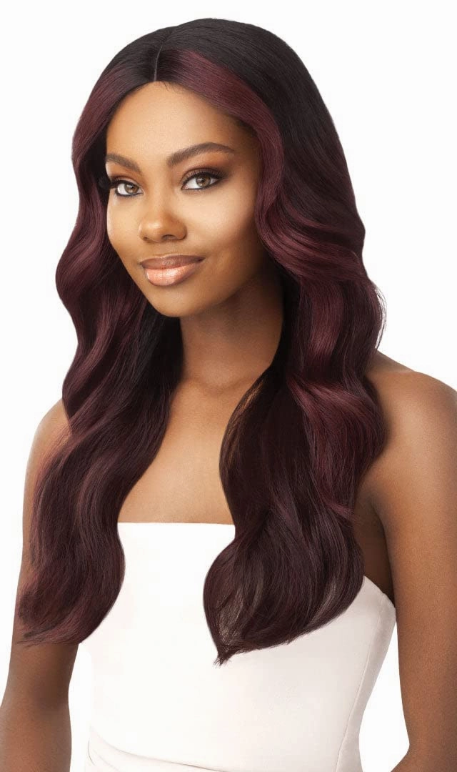 Outre Synthetic I-Part Swiss Lace Front Wig STEVIE (DRFF4/CHAM)