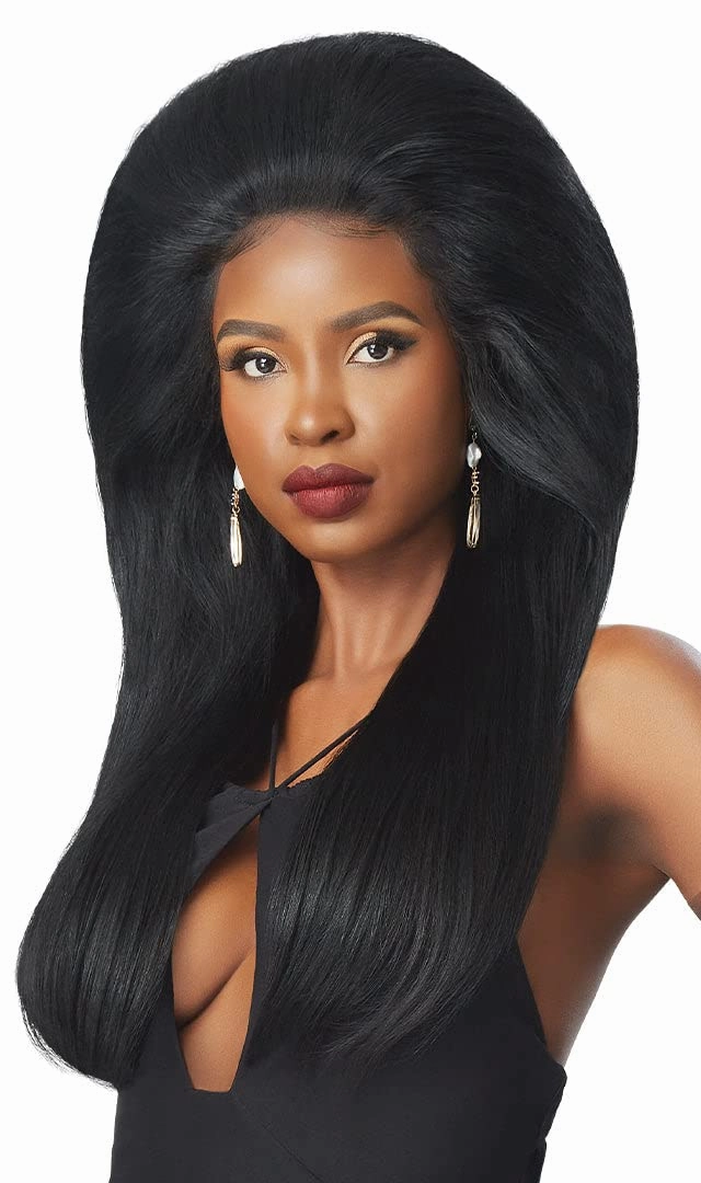 Outre Velvet Yaki Texture Remi Huaman Hair Weaves - VELVET REMI YAKI 10s Inch (C4/27/30)