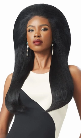 Outre Velvet Yaki Texture Remi Huaman Hair Weaves - VELVET REMI YAKI 10s Inch (C4/27/30)