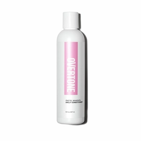 Overtone Daily Color Depositing Conditioner For All Hair Types: 8oz Temporary Coloring Conditioner w/Shea Butter & Coconut Oil, Refresh Color & Prevent Fading, Vegan & Cruelty-Free, Pastel Magenta
