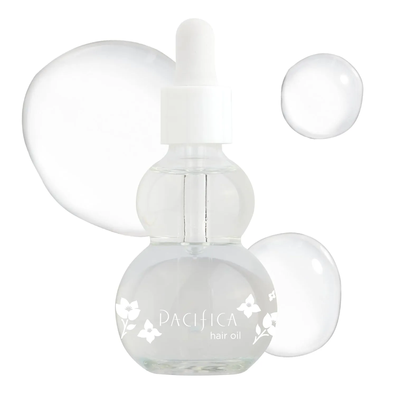 Pacifica Jasmine Agave Glossing Hair Oil 2oz – Shine & Frizz Control Serum, Lightweight Treatment Oil for Smooth Hydrated Hair, Heat Protectant & Split End Sealer, 100% Vegan