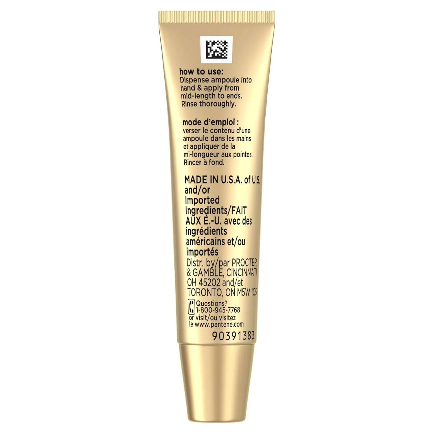 Pantene Shampoo & Conditioner Set, Daily Moisture Renewal - Pro-V Nutrients for Dry, Color-Treated, Straight to Curly Hair, 72-Hour Hydration & Softness, 52.8 Oz Total   Miracle Rescue Shot (0.5 Oz)