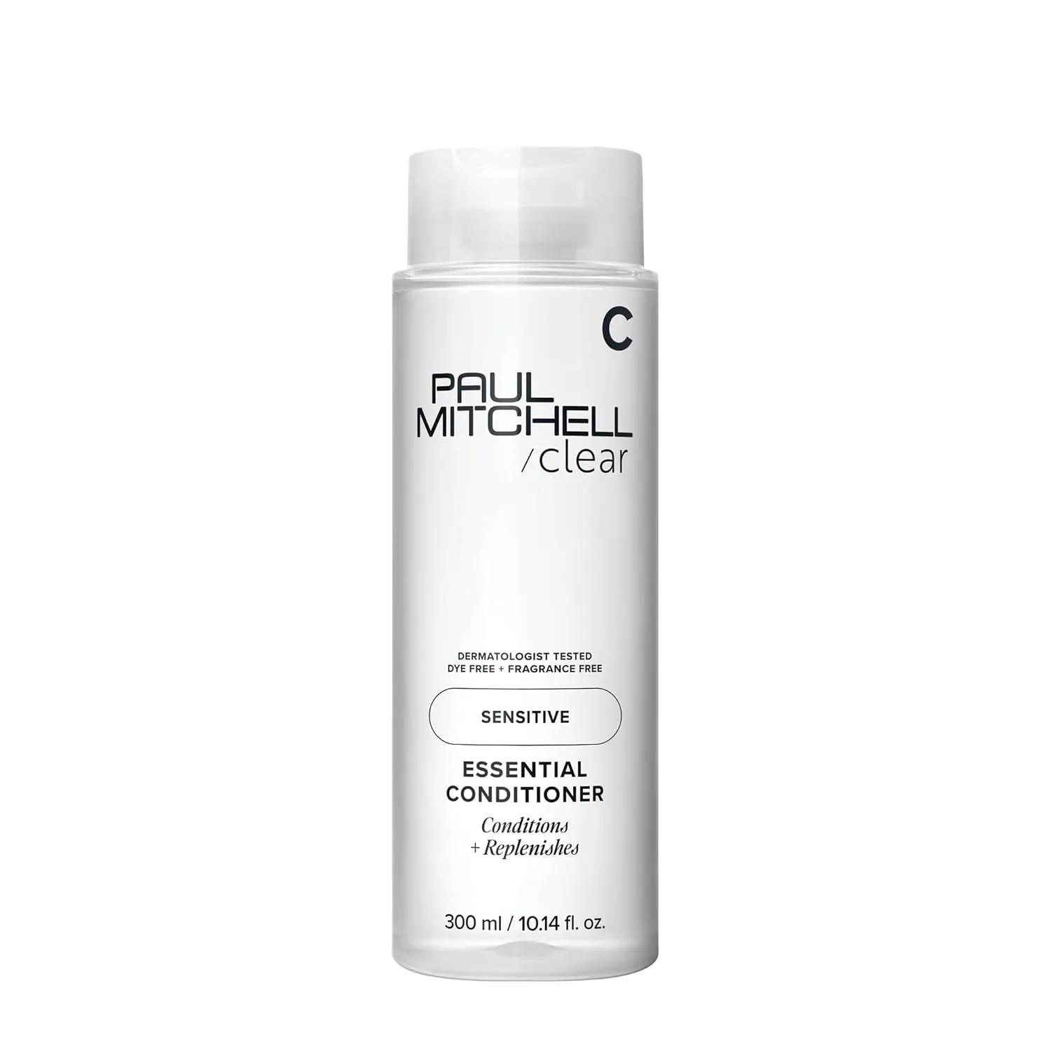 Paul Mitchell Clear Essential Conditioner, Fragrance Free, For Sensitive Scalp   Skin, 10.14 fl. oz.