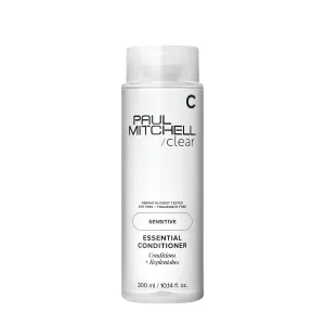 Paul Mitchell Clear Essential Conditioner, Fragrance Free, For Sensitive Scalp   Skin, 10.14 fl. oz.
