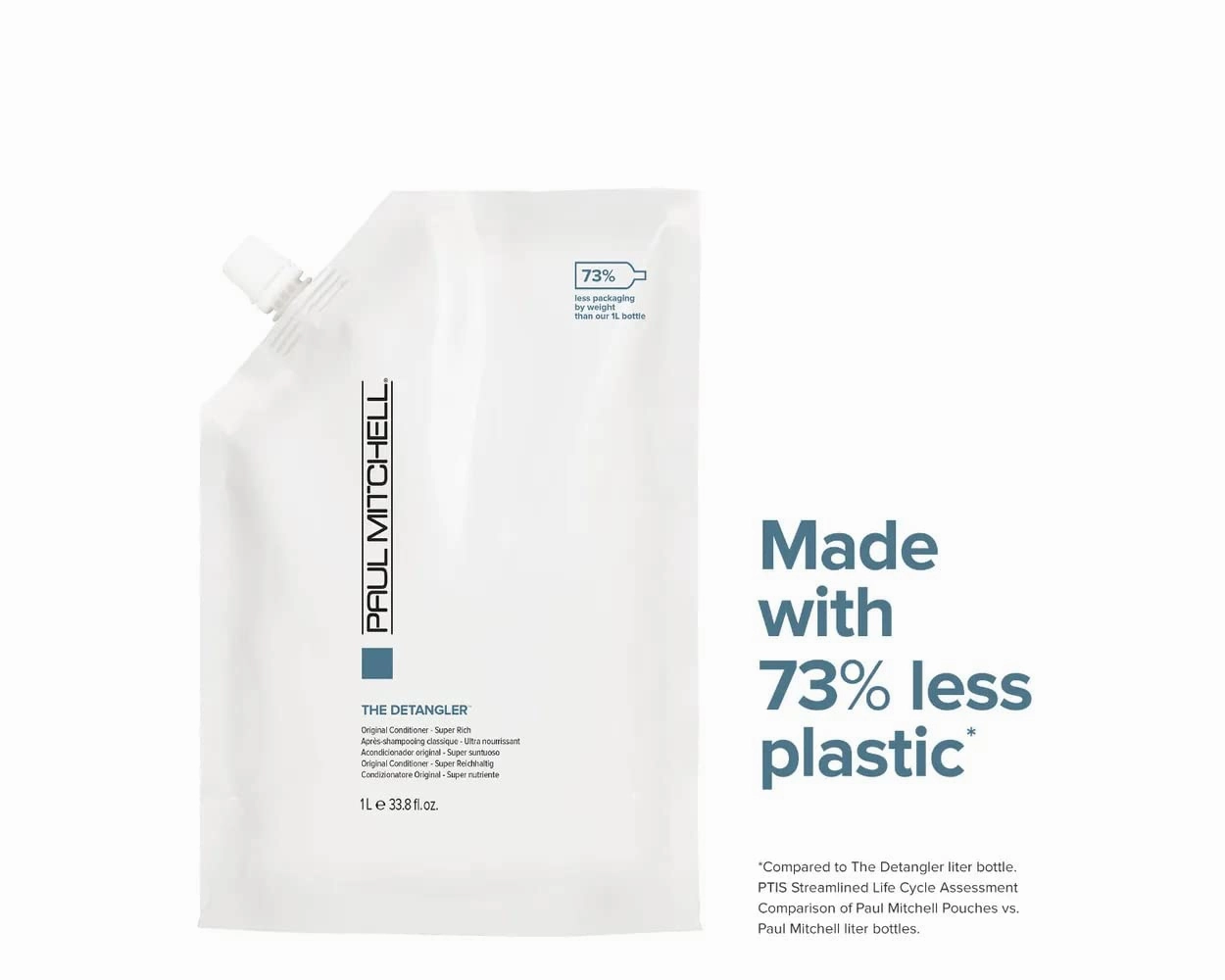 Paul Mitchell The Detangler Conditioner, Hydrates   Adds Manageability, For Medium to Coarse   Color-Treated Hair
