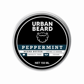Peppermint Beard Butter – Face and Beard Moisturizer for Men – Naturally Handcrafted and Sourced in Canada