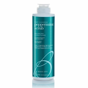 Peppermint Scrub Balancing Conditioner, 8.5 oz | Lightweight Moisturizing Conditioner with Pure Peppermint Oil Improved Detangling and Styling | No Sulfate or Parabens