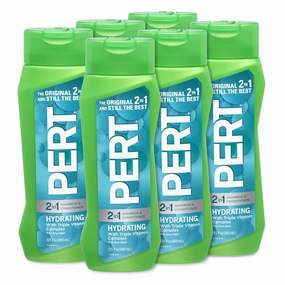 PERT 2-in-1 Hydrating Shampoo and Conditioner 13.5oz (6 PACK)
